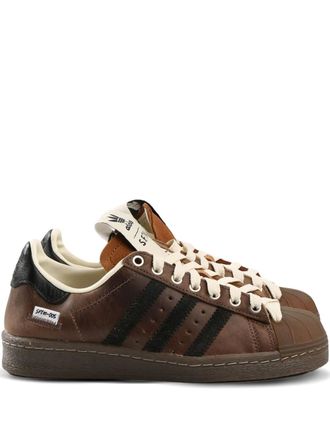 adidas x Song for the Mute Superstar 82 sneakers - unisex - Rubber/Fabric/Calf Leather - 12 - Brown