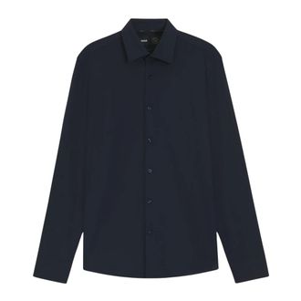 HUGO BOSS Hugo, Casual Shirts, male, Blue, Size: 2XL Hank Shirt