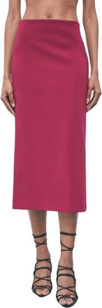 Patrizia Pepe Gonna a tubino midi - - Skirts - Donna - Rosso - M