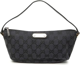 Gucci Pre-owned Gucci GG Canvas Boat 257300 204046