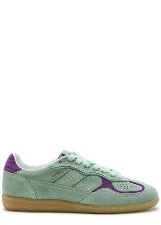 Alohas Tb.490 Rife Panelled Suede Sneakers - Turquoise - 36 (IT36/ UK3)