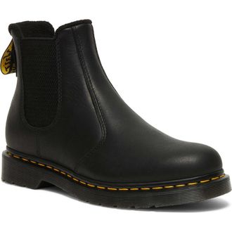 Dr. Martens Gender Inclusive 2976 Valor Water Resistant Chelsea Boot in Black at Nordstrom Rack, Size 11Us / 10Uk