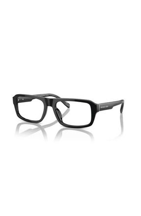 Michael Kors 56mm Irregular optical glasses in Black at Nordstrom