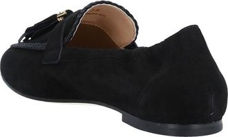 Tod's Feather Appliqu&eacute; Suede Loafer - Black