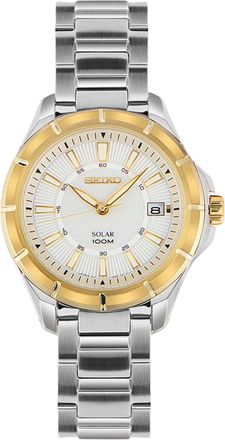 Seiko Mens SEIKO Solar Energy Business Casual waterproof quartz SNE084J1