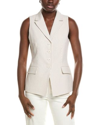 Jones New York Seersucker Vest