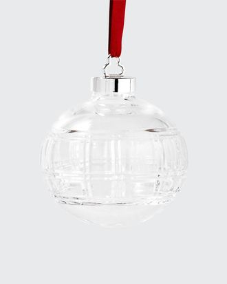 Ralph Lauren Home Hudson Plaid Christmas Ornament