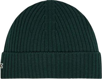 Lacoste Groene wollen beanie muts unisex - unisex - Hoeden - Groen - ONE Size - Wol - Accessoires