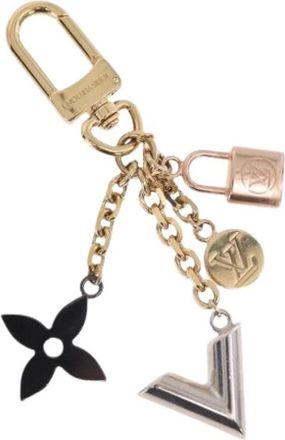 Louis Vuitton Pre-owned Bag Charm - Dames - Vintage Accessoires - Geel - ONE Size - Vintage