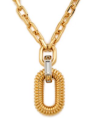 Paco Rabanne XL Link Two-tone Necklace - Gold - One Size