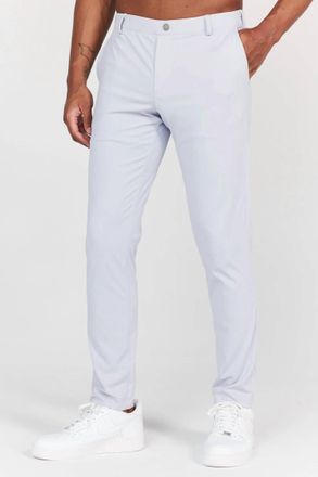 Redvanly Bradley Pull-On Trouser In Gray Microchip