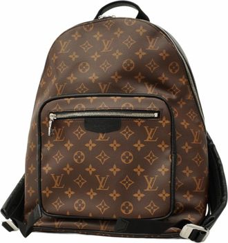 Louis Vuitton Black Brown Backpack (Pre-Owned)