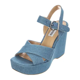 Steve Madden Dames, Schoenen, Blauw, Maat: 35 1/2 EU