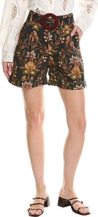 Farm Rio Farm Rio Berry Garden Black Shorts