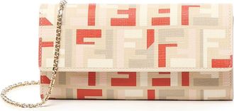 Fendi Ff Chain Continental Wallet