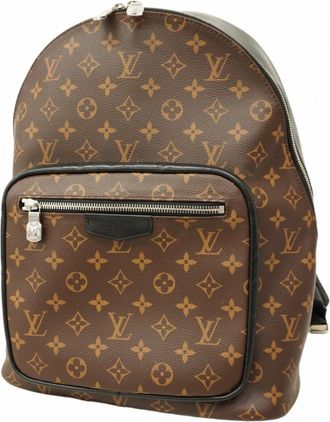 Louis Vuitton Black Brown Backpack (Pre-Owned)