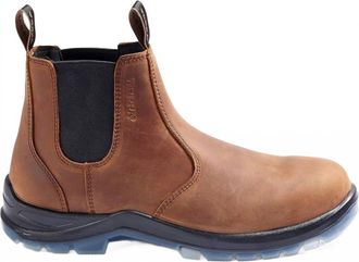 Terre Alte Mens Murphy Soft Toe Work Boot In Brown
