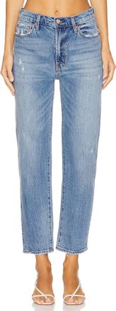 Pistola Denim Charlie High Rise Straight Jeans In Overlook Vintage