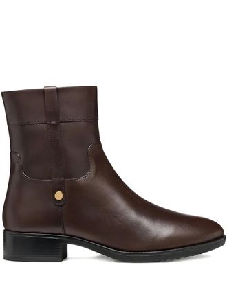 Geox Felicity leather boots - Brown