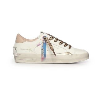 Crime London Sneakers, female, White, Size: 10 US SK8 Deluxe