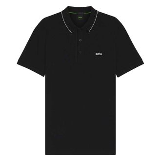 HUGO BOSS Heren Paule 4 Poloshirt (Zwart)