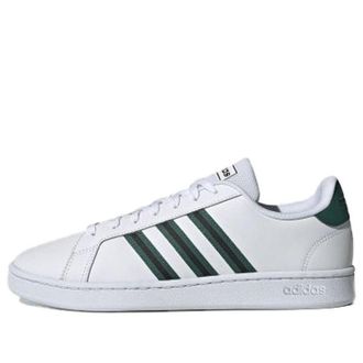 adidas neo Grand Court White Black Green EG3840