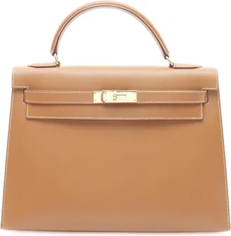 Herm&egrave;s Pre-owned Hermes Chamonix Kelly Sellier 32 09H49D76X78FIW6B