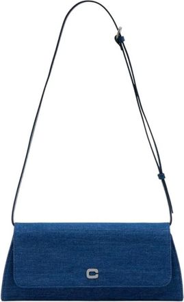 Carel Madeleine Crossbody - Dames - Schoudertassen - Blauw - ONE Size - Denim - Tassen
