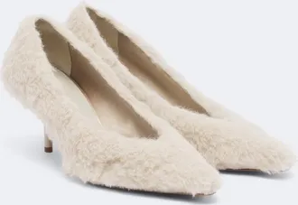 Max Mara Shearling pumps