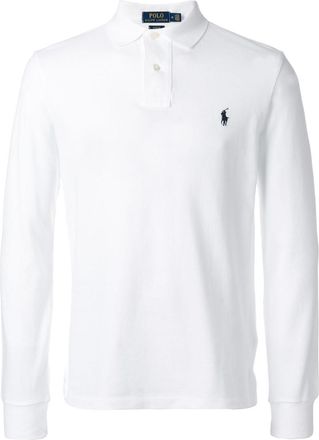 Polo Ralph Lauren White Raglan Sleeves Polo