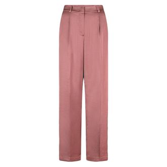 Dante6 Jules Satin Smart Pants - Dames - Broeken - Roze - Maat: XS Satijn