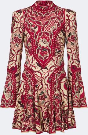 Alemais Al&eacute;mais Kenny floral minidress