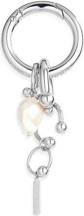 Justine Clenquet Laurie Key Chain in Palladium at Nordstrom