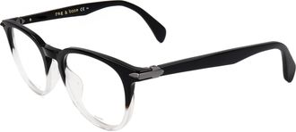 Rag & Bone Rag & Bone Mens 50mm Black Shaded Crystal Opticals