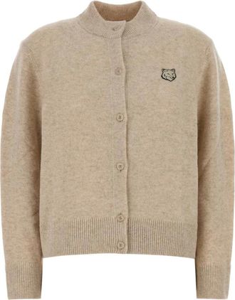 Maison Kitsun&eacute; Mujer, Jerseys, Beige, Talla: S