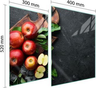 OEM Placa Protectora De Vidrio Para Estufa 70x52 Manzana