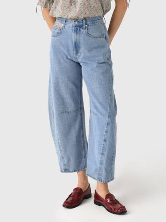 Hunter Bell Mabel High Rise Pants In Blue