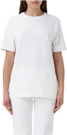 Jil Sander T-Shirts, female, White, Size: M White Short Sleeve T-Shirt