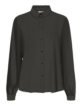 Jacqueline de Yong JdY Brooke WVN Noos L/S Shirt, Peat, 16
