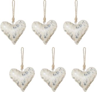 Creativ deco Baumbehang »Weihnachtsdeko, Christbaumschmuck« mit Silberschattierung