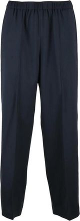 Fabiana Filippi Wool Stretch Trousers - Blue