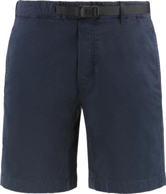 Woolrich Easy Cotton Bermuda Shorts - Heren - Korte Broeken - Blauw - XL - Katoen - Korte Broeken