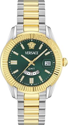 Versace Apodis Mens Multicolour Watch VE0U00225 Stainless Steel - One Size