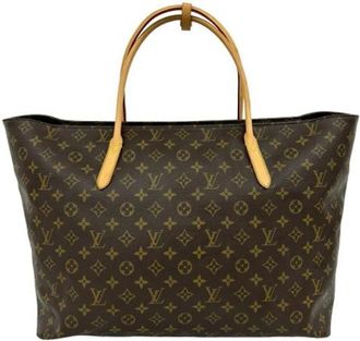 Louis Vuitton Pre-owned Vintage Tote Bag - Dames - Vintage Shopper - Bruin - ONE Size - Leer - Vintage