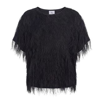 8pm Blouses, female, Black, Size: XS Blusa Bogot&agrave;