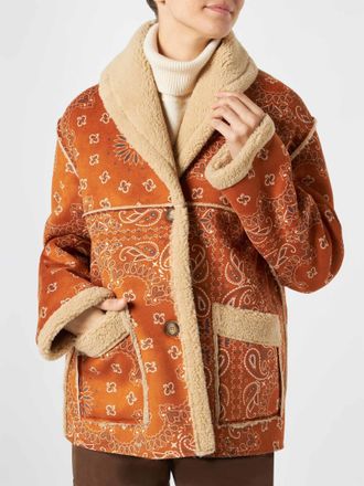 MC2 Saint Barth Woman Reversible Shearling Jacket