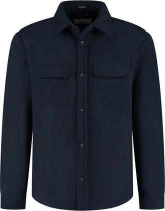 Dstrezzed Casual Overshirt - Heren - Casual Overhemden - Blauw - M - Overhemden