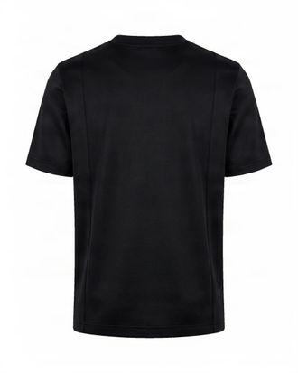 Emporio Armani Logo-Print Jersey Cotton T-Shirt - Black