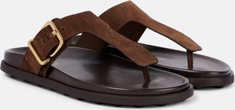 Tod's Sandali infradito in suede