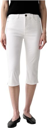 Guess Cropped Jeans - Dames - Cropped Jeans - Wit - W27 - Katoen - Jeans